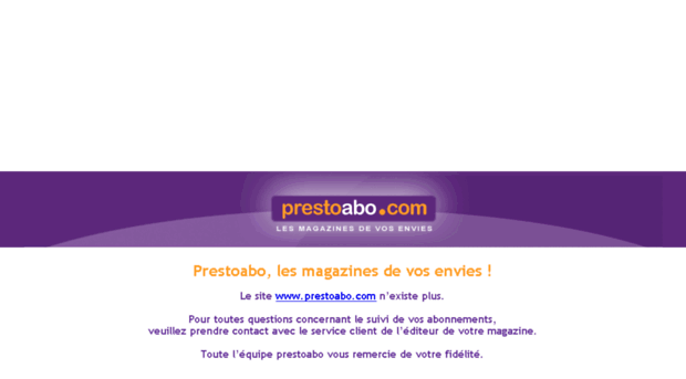 prestoabo.com