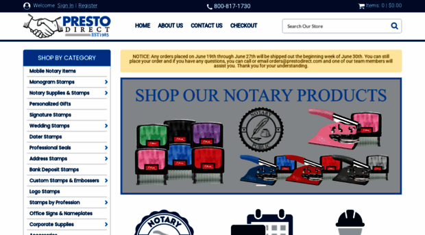 prestodirect.com