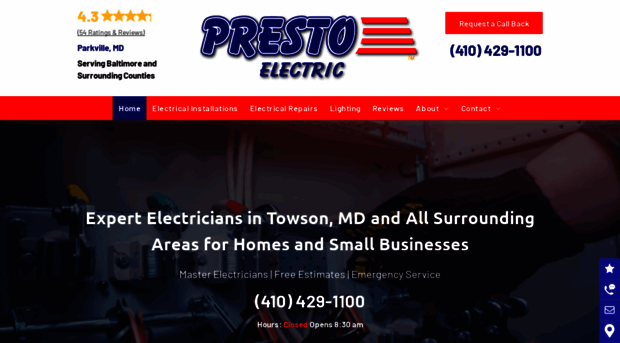 prestoelectric.com