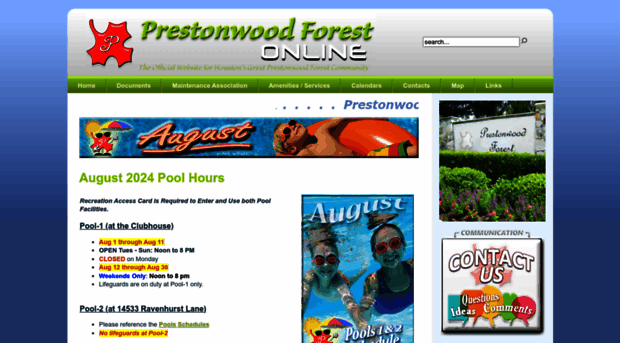 prestonwoodforestonline.com