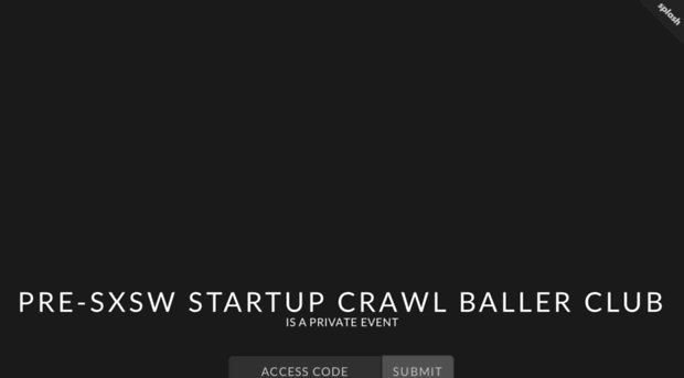 presxswstartupcrawlballerclub.splashthat.com