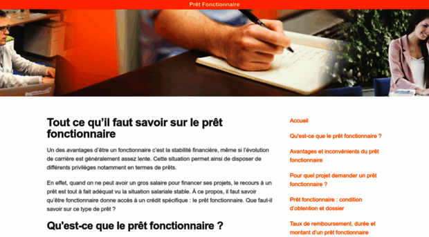 pretfonctionnaire.fr
