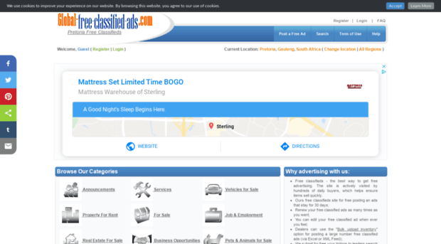 pretoria.global-free-classified-ads.com