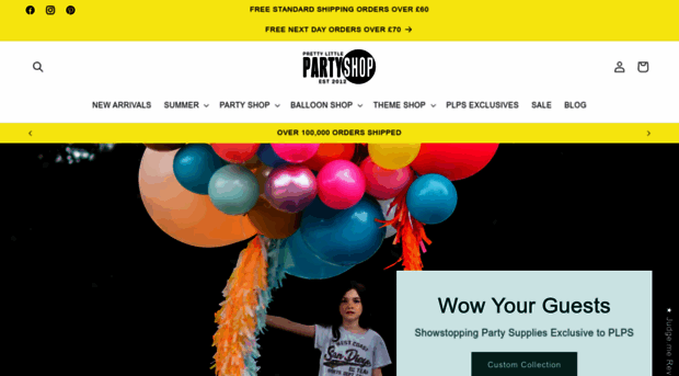 prettylittlepartyshop.co.uk