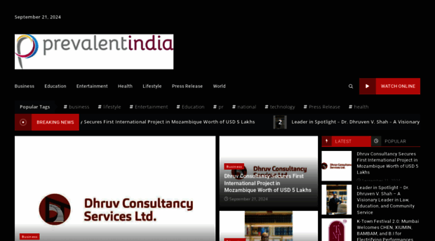 prevalentindia.in