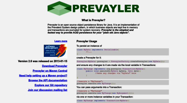 prevayler.org