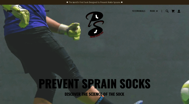 preventsprainsocks.com