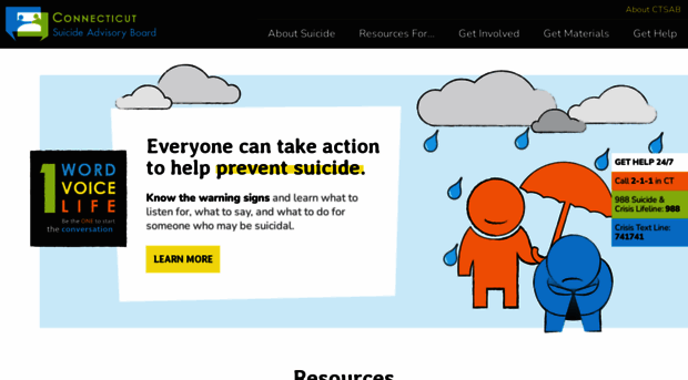 preventsuicidect.org