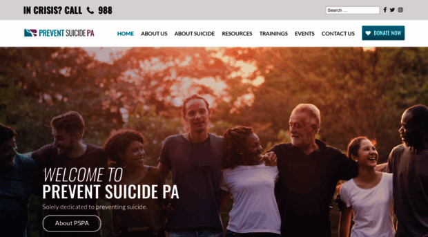 preventsuicidepa.org