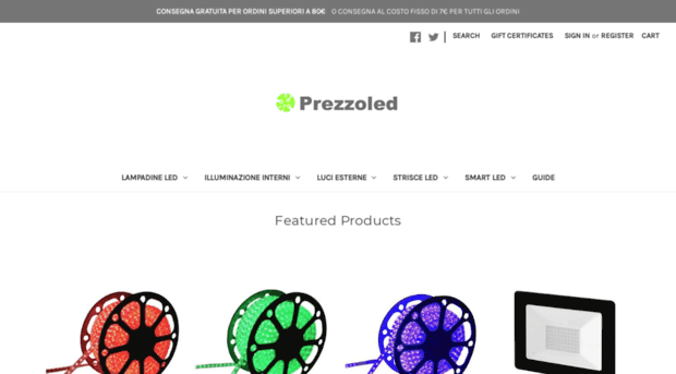 prezzoled.com