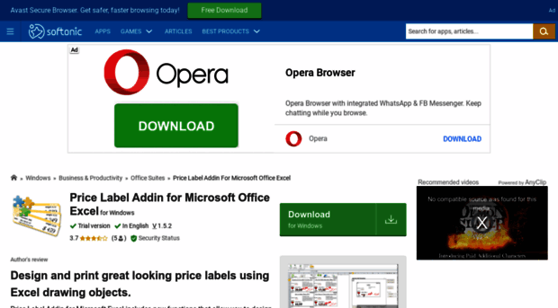 price-label-addin-for-microsoft-office-excel.en.softonic.com