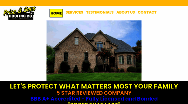 priceandsonsroofing.com