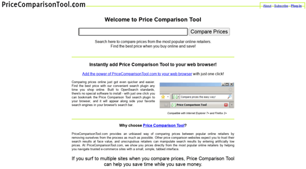 pricecomparisontool.com