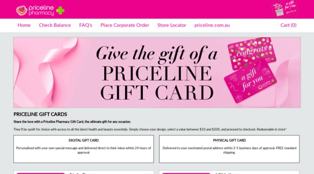 pricelinegiftcard.com.au