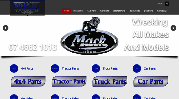 pricestruckparts.com.au