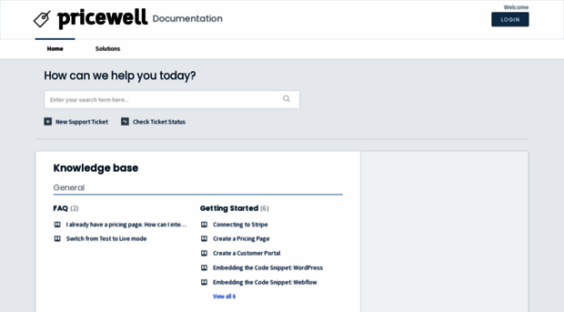 pricewell.freshdesk.com