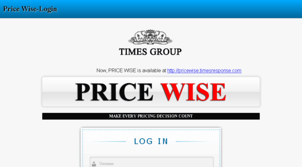 pricewise.timesresponse.com