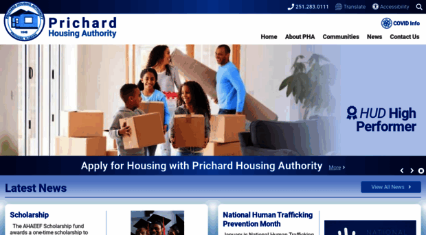 prichardhousing.com