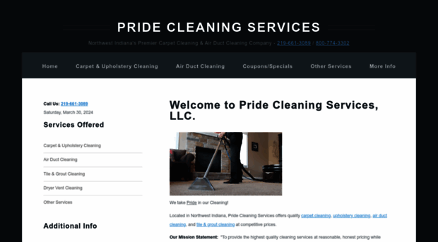 prideclean.com