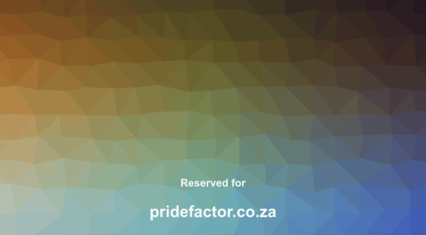 pridefactor.co.za