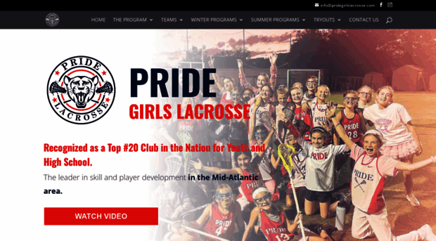 pridegirlslacrosse.com