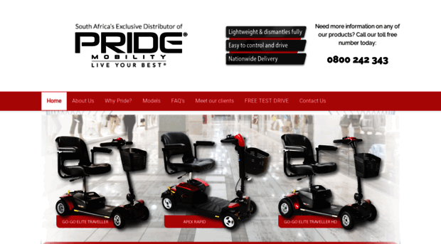 pridemobility.co.za