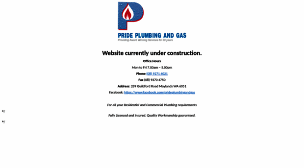 prideplumbing.com.au