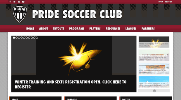 pridesoccerclub.com