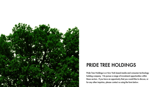 pridetreeholdings.com