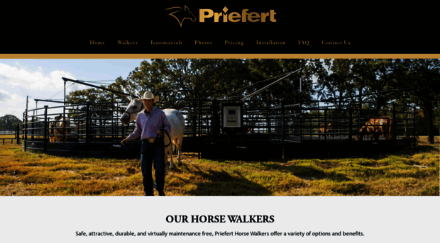 prieferthorsewalkers.com