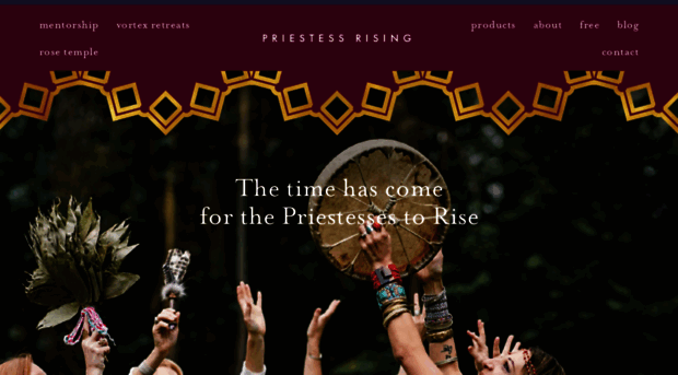 priestessrising.com