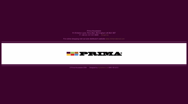 primahouseware.co.uk