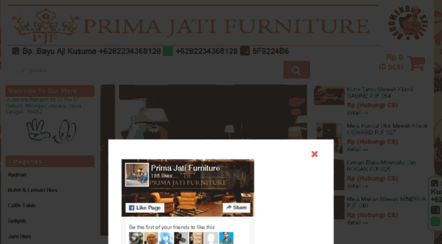 primajatifurniture.com