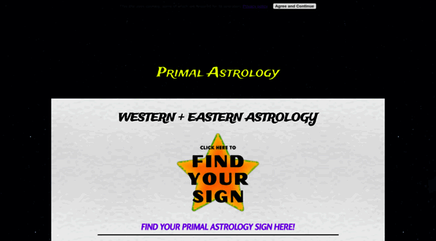 primal astrology
