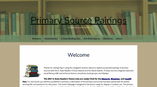 primarysourcepairings.com