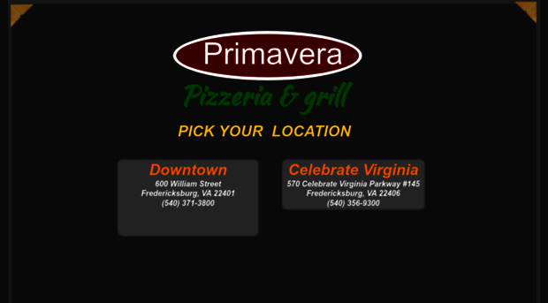 primaverapizzaandgrill.com