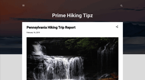 primehikingtipz.blogspot.com