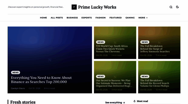 primeluckyworks.uk