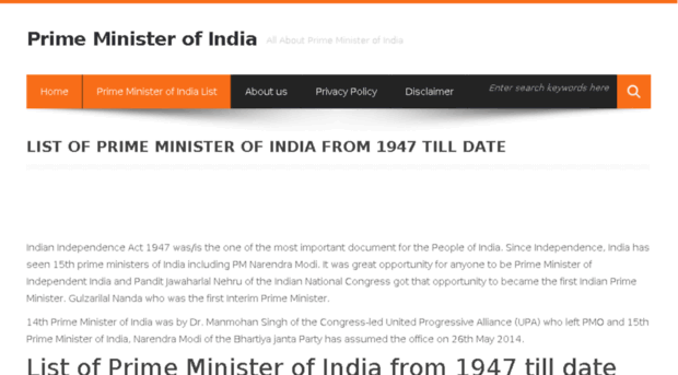 primeministerofindia.co.in