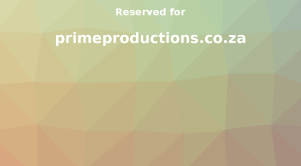 primeproductions.co.za