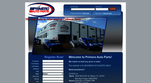 primeroautoparts.com