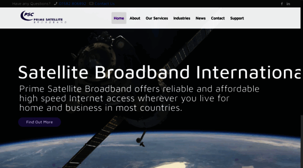 primesatellitebroadband.com