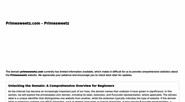 primesweetz.com.ipaddress.com