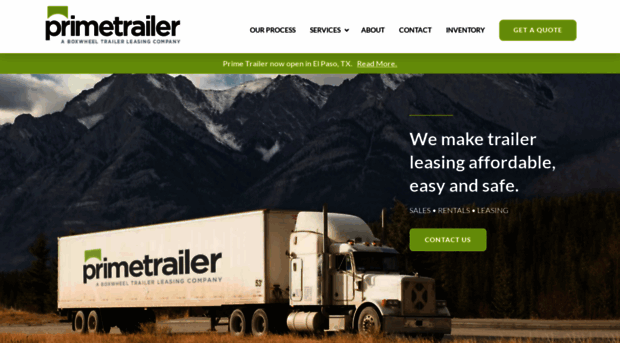 primetrailerleasing.com