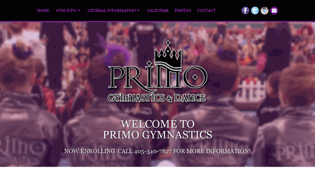 primogymnastics.com