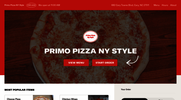 primopizzanystylemenu.com