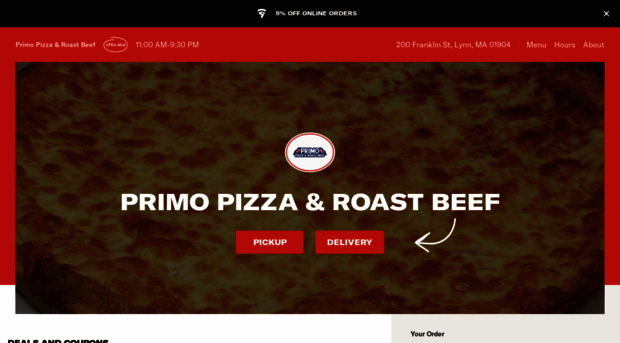 primopizzaoflynn.com