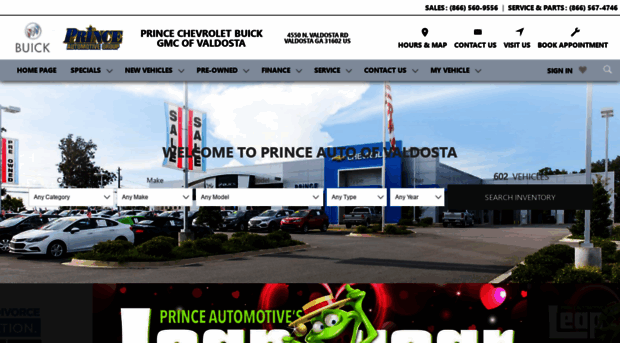 princeautovaldosta.com