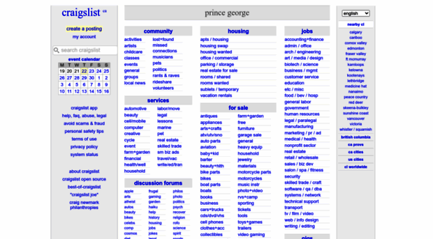 princegeorge.craigslist.org