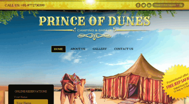 princeofdunes.com